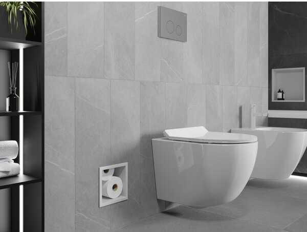 Mexen X-Wall-B, beépített WC papír adagoló, fehér, 1925
