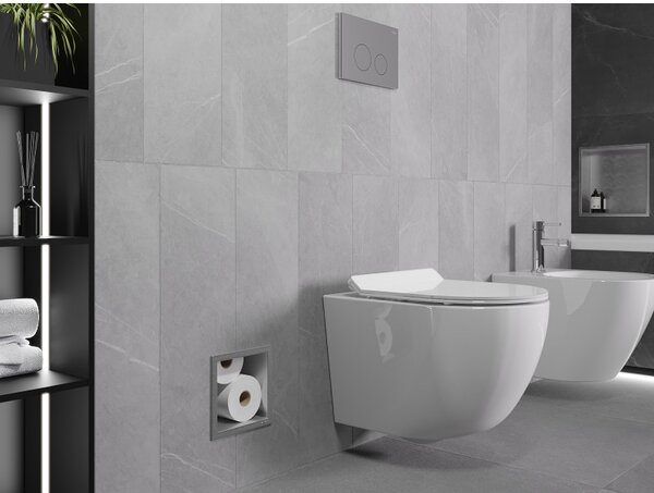 Mexen X-Wall-B, beépített WC papír adagoló, acél, 1915