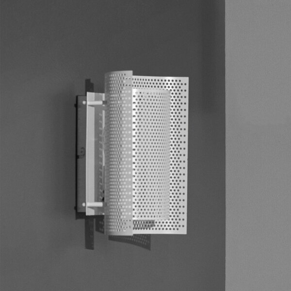 Fali Lámpa Northern, Butterfly perforated, dimmable, Fehér, Nappali, Fém, Dizájn