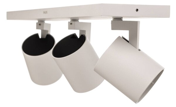 Philips Runner LED menny. spot fehér 3 égős, Fehér / opál, Nappali / Étkező, fém, Modern