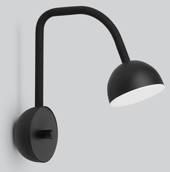 Fali Lámpa Northern, Blush, dimmable, Fekete, Nappali, Fém, Dizájn