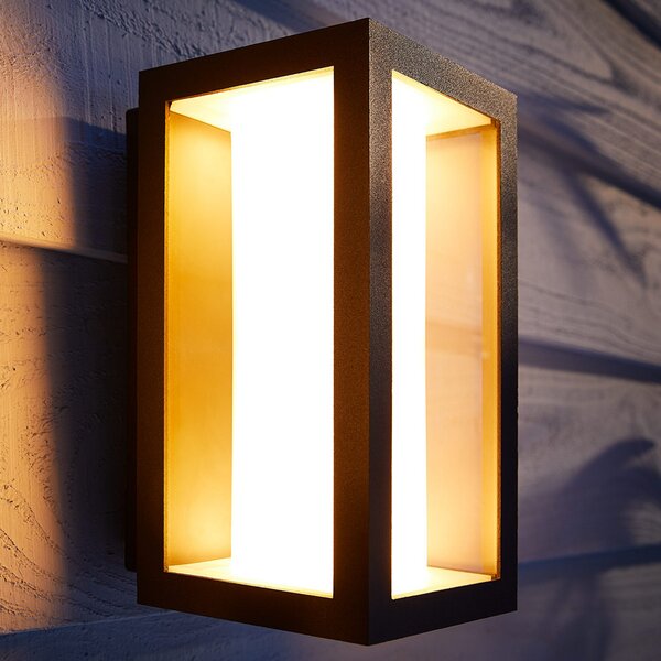 Kültéri Lámpa Philips Hue, Impress, dimmable, Fekete, Fém, Modern