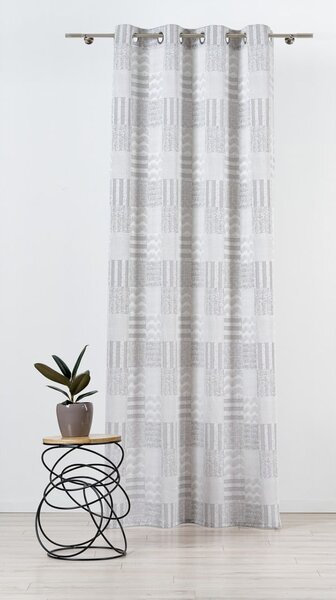 Világosszürke sötétítő függöny 140x245 cm Navona – Mendola Fabrics