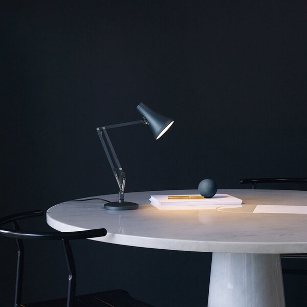 Asztali lámpa Anglepoise, 90 Mini Mini, dimmable, Kék, Dolgozószoba / iroda, Fém, Indusztriális dizájn