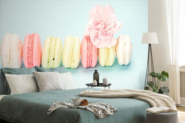 Fotótapéta finom macaroons