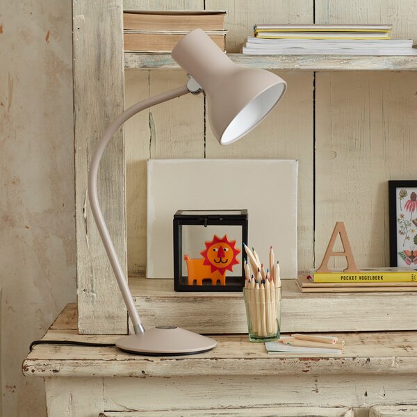 Asztali lámpa Anglepoise, Type 75 Mini, Szürke, Dolgozószoba / iroda, Fém, Dizájn