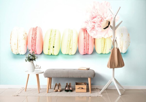 Fotótapéta finom macaroons