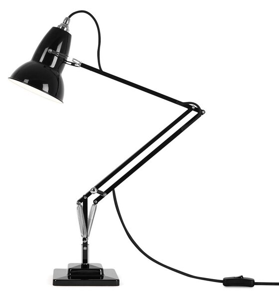 Asztali lámpa Anglepoise, Original 1227, Fekete, Dolgozószoba / iroda, Fém, Indusztriális dizájn