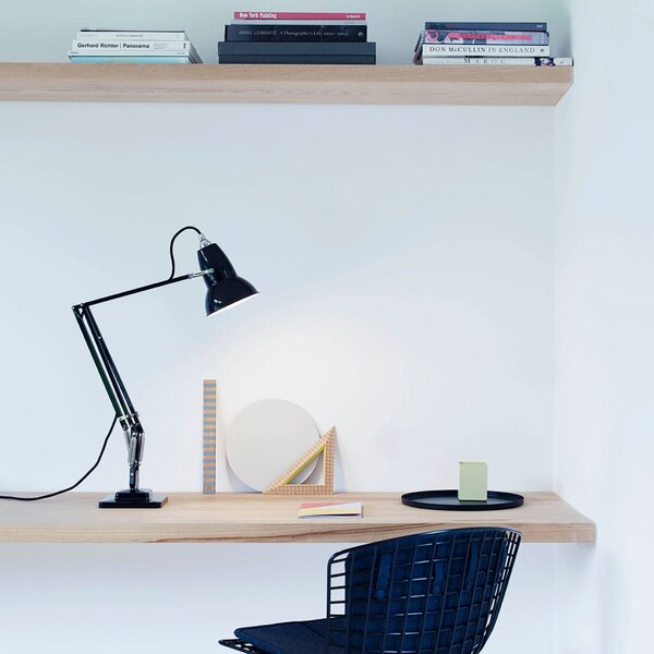 Asztali lámpa Anglepoise, Original 1227, Fekete, Dolgozószoba / iroda, Fém, Indusztriális dizájn