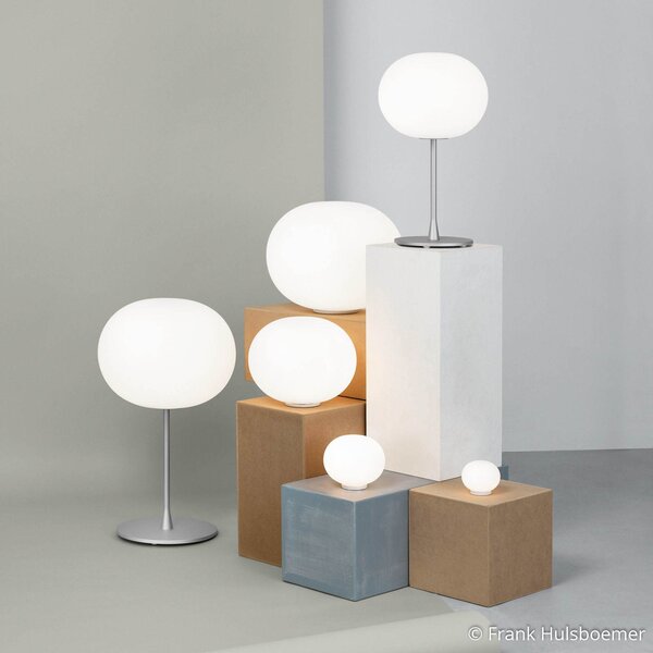 Asztali lámpa FLOS, GLO-BALL, dimmable, Fehér, Nappali, Üveg, Dizájn