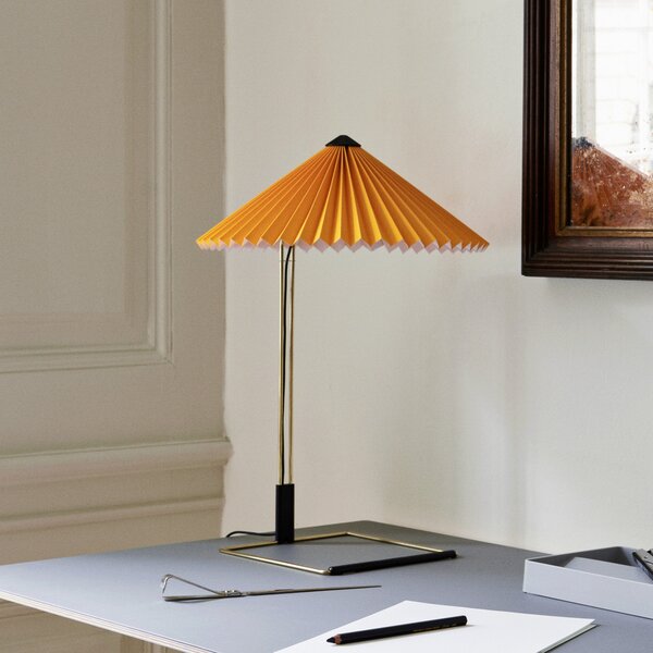 Asztali lámpa HAY, Matin 380, dimmable, Sárga, Nappali, Fém, Dizájn