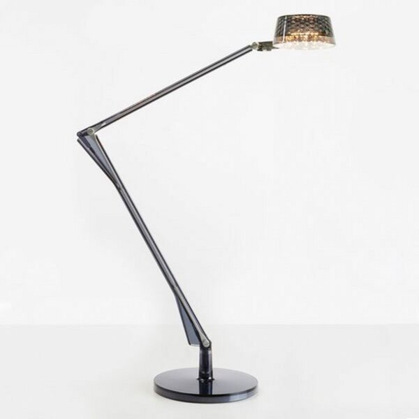 Asztali lámpa Kartell, Aledin Dec, Szürke, Nappali, Műanyag, Modern