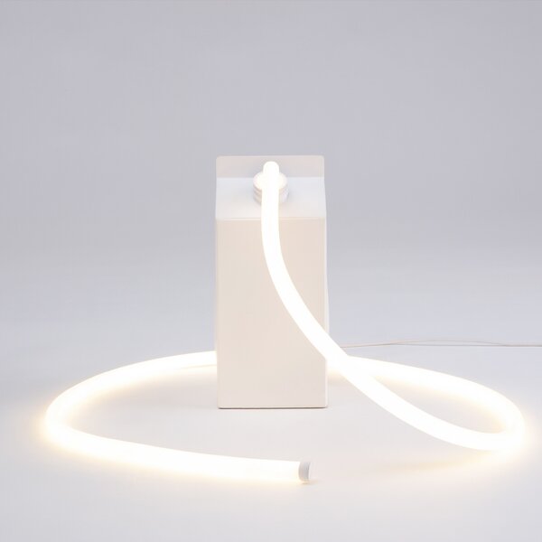 Asztali lámpa SELETTI, Daily Glow, Fehér, Nappali, Műanyag, Dizájn
