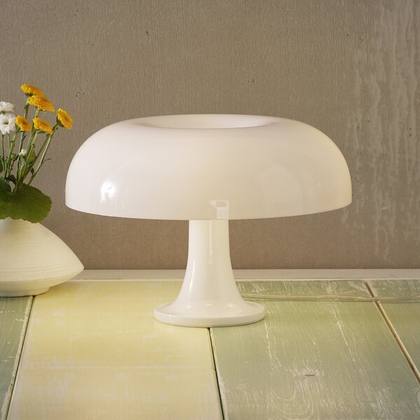 Asztali lámpa Artemide, Nessino, Fehér, Nappali, Műanyag, Dizájn