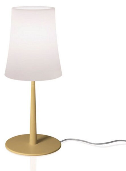 Asztali lámpa Foscarini, Birdie Easy, Sárga, Nappali, Fém, Dizájn