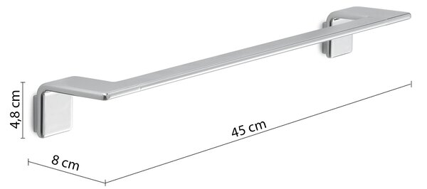 Gedy Gedy, IL GIGLIO törölközőtartó 450x80mm, króm, A9214513