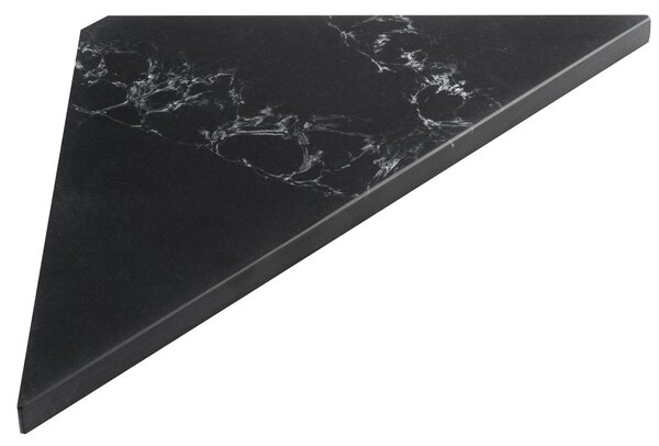Sapho Sapho, ABELINE sarokpolc Rockstone 200x200mm, fekete attika, AE200-0598