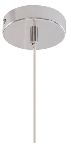 Lucande Diborah lógó világítás, Ø 40 cm, színes, üveg, G9, dimmelhető, Többszínű, Nappali / Étkező, Üveg, Dizájn