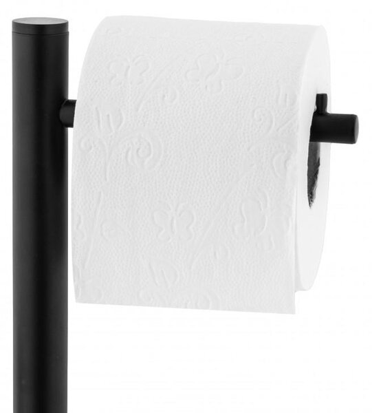 Erga Westa, WC papír tartó wc papír adagolóval, matt fekete, ERG-YKA-P.WESTA-BLK