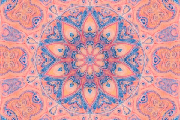Tapéta hipnotikus mandala