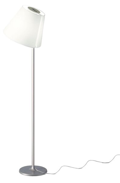 Állólámpa Artemide, Melampo, Szürke, Nappali, Szövet / Textília, Dizájn