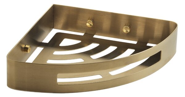 Gedy Gedy, SMART sarok zuhanypolc, 210x45x210mm, arany matt, 247988
