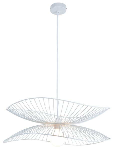Függőlámpa Forestier, Libellule S, dimmable, Fehér, Nappali, Fém, Dizájn