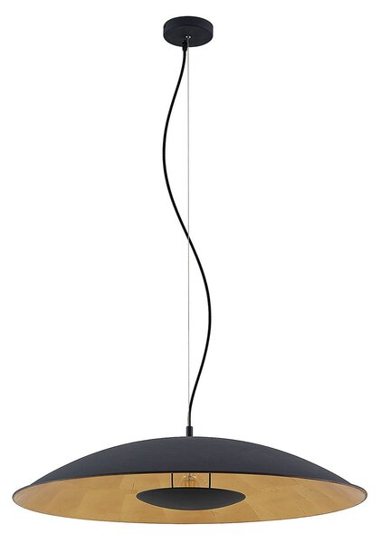Függőlámpa Lindby, Narisara, dimmable, Fekete, Nappali, Fém, Modern