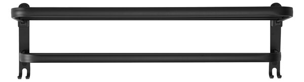 Gamma Gamma, törölközőtartó 59cm, fekete matt, GMA-UWS-BK
