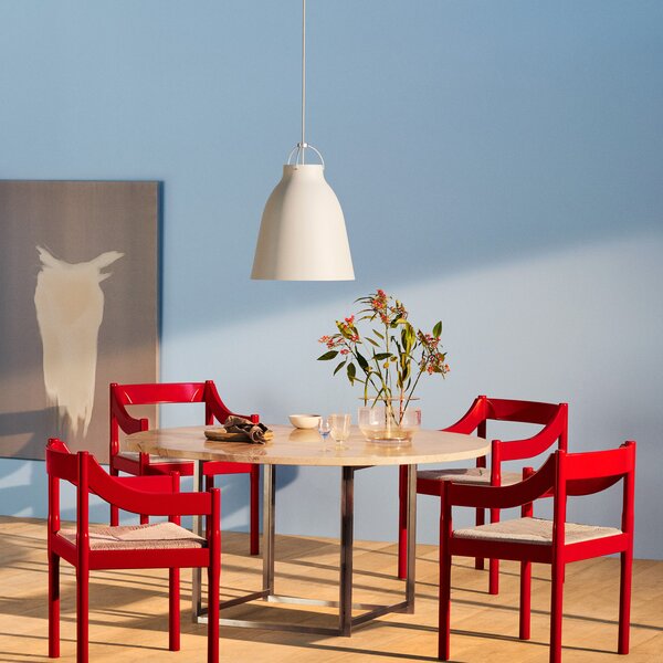 Függőlámpa FRITZ HANSEN, Caravaggio P3, dimmable, Fehér, Nappali, Fém, Dizájn