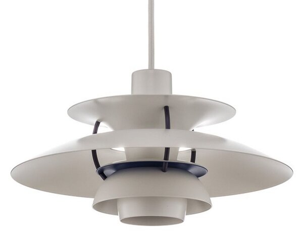 Függőlámpa Louis Poulsen, PH 5 300, dimmable, Fehér, Nappali, Fém, Dizájn
