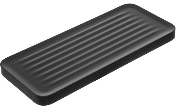 Kuchinox APO, fali polc 301x131x37 mm, fekete matt, LAV-AKA_700T