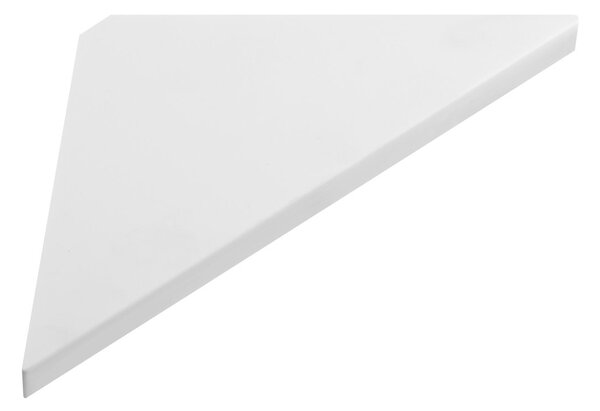 Sapho Sapho, ABELINE sarokpolc Rockstone 250x250mm, matt fehér, AE250-0101