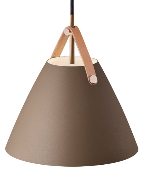 Függőlámpa DFTP by Nordlux, Strap, dimmable, Barna / Rozsdabarna, Nappali, Fém, Skandináv