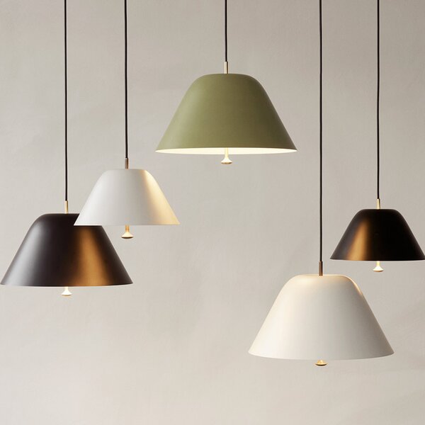 Függőlámpa Audo Copenhagen, Levitate, dimmable, Fekete, Nappali, Fém, Dizájn