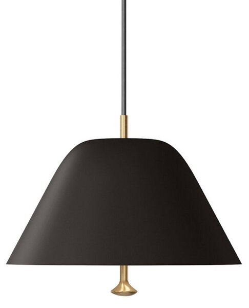 Függőlámpa Audo Copenhagen, Levitate, dimmable, Fekete, Nappali, Fém, Dizájn