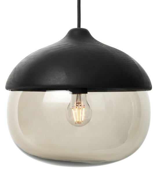 Függőlámpa MATER, Terho L, dimmable, Fekete, Nappali, Fa, Dizájn