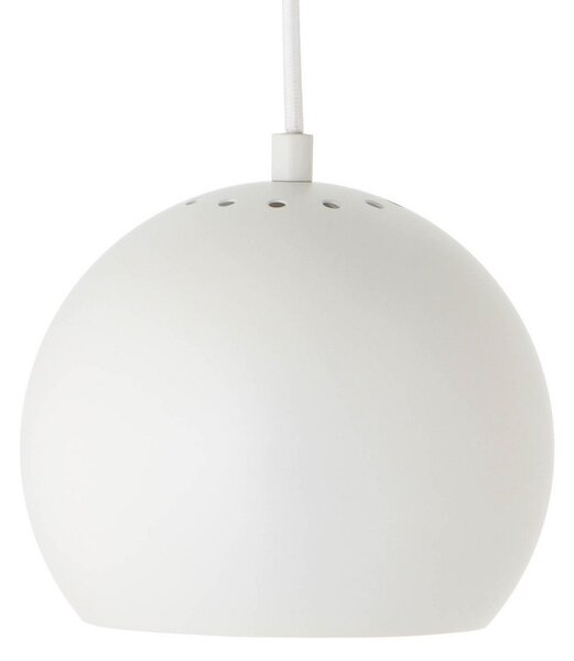 Függőlámpa FRANDSEN, Ball, dimmable, Fehér, Nappali, Fém, Dizájn
