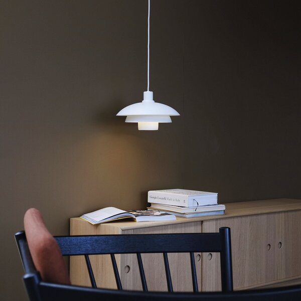 Függőlámpa Dyberg Larsen, Morph, dimmable, Fehér, Nappali, Fém, Dizájn