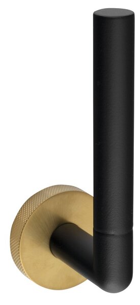 Sapho Sapho, LARISSA WC-papírtartó, fekete/matt arany, WS018BG