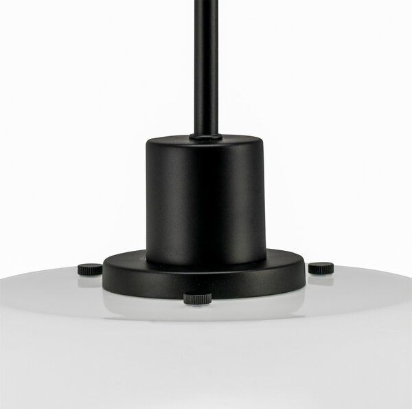 Függőlámpa Dyberg Larsen, DL31, dimmable, Fehér, Nappali, Üveg, Skandináv
