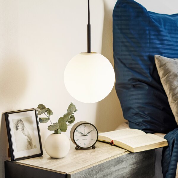 Függőlámpa Audo Copenhagen, TR Bulb, dimmable, Fehér, Nappali, Üveg, Dizájn
