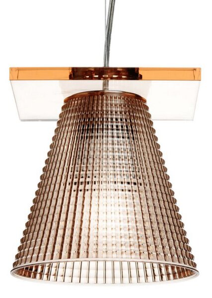 Függőlámpa Kartell, Light-Air, Rózsaszín / Rosé, Nappali, Műanyag, Dizájn