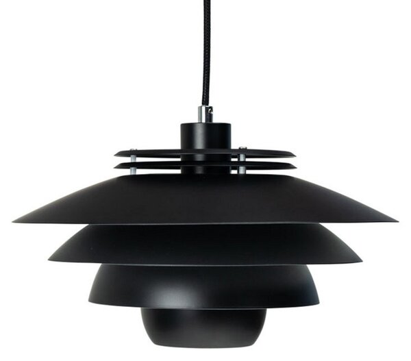 Függőlámpa Dyberg Larsen, Ejka, dimmable, Fekete, Nappali, Fém, Dizájn