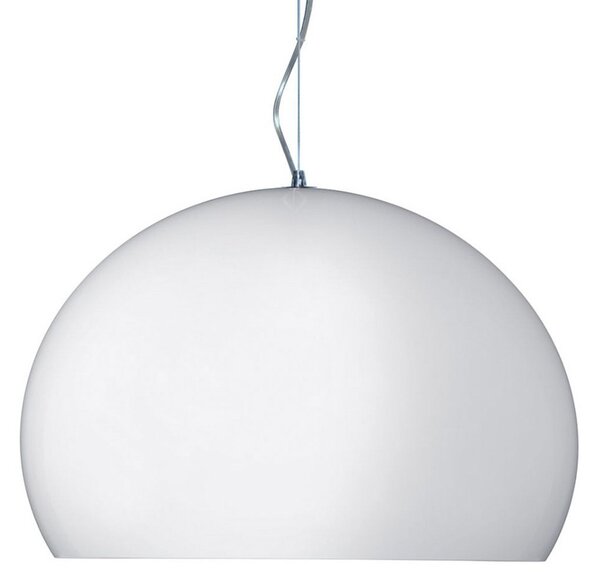 Függőlámpa Kartell, Small FL/Y, Fehér, Nappali, Műanyag, Dizájn