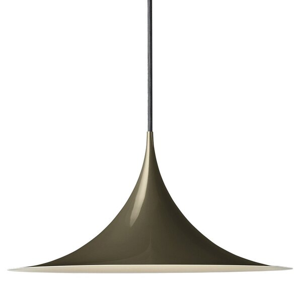 Függőlámpa GUBI, Semi, dimmable, Barna / Rozsdabarna, Nappali, Fém, Dizájn