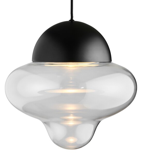 Függőlámpa DESIGN BY US, Nutty XL, dimmable, Átlátszó, Nappali, Üveg, Dizájn