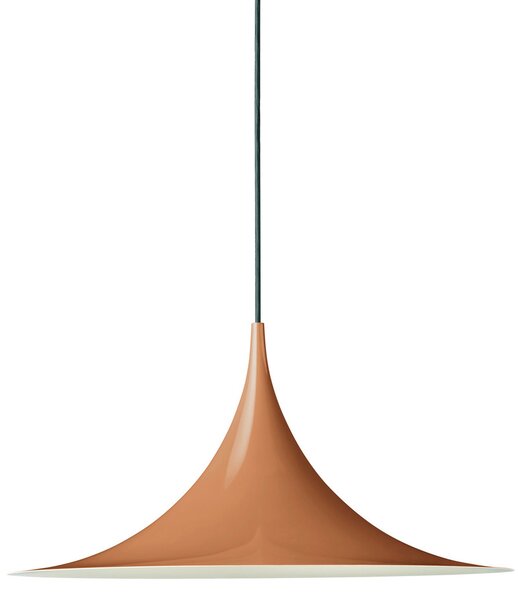 Függőlámpa GUBI, Semi, dimmable, Barna / Rozsdabarna, Nappali, Fém, Dizájn