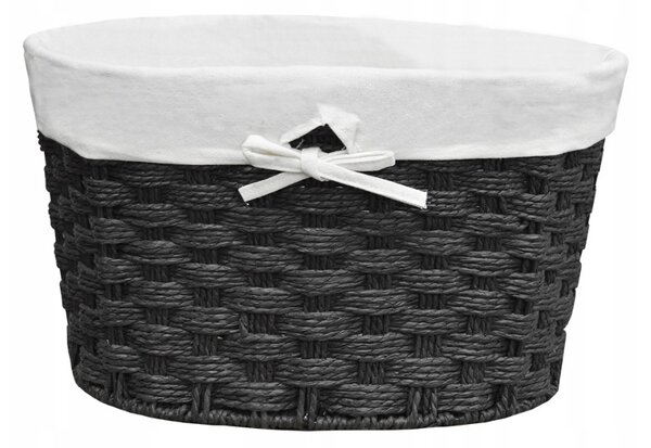 Erga Verona MO, univerzális kosár 35x24x16 cm, fekete, ERG-SEP-10KOSVER35MOB