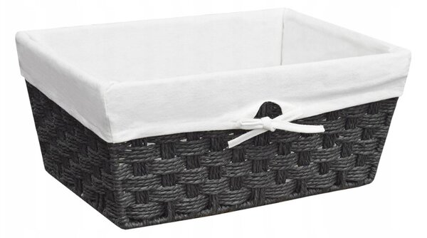 Erga Verona MR, univerzális kosár 35x24x16 cm, fekete, ERG-SEP-10KOSVER35MRB